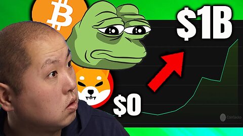 PEPE PUMPS TO $1B....CATCH UP TO SHIB SOON?