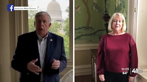 Missouri Gov. Mike Parson tests positive for COVID-19