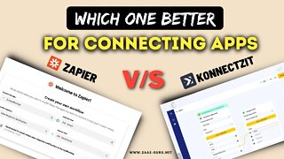 Konnectzit vs Zapier - Which One Better & Affordable?