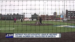 Detroit Police Athletic League helping young women get involved in sports