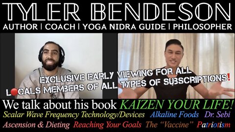 PREVIEW: Tyler Bendeson Talks Scalar Wave Technology and Crystal Healing, Alkaline Dieting, The “Vaccine”, Reaching Your Goals, Patriotism, His New Book, and More!