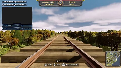 Building railroads in Railway Empire Twitch Livestream No Commentary