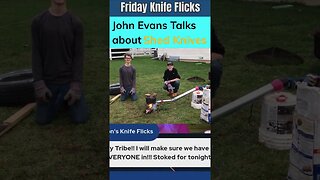 Juhvon's Knife Flicks (John Evans) talks about Shed Knives! | Shed Knives #shedknives #shorts