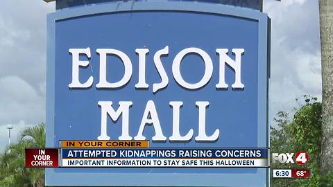 Attempted Kidnapping Raise Concerns for Trick-or-Treaters