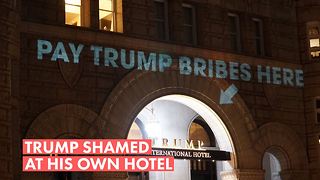 Trump's D.C. hotel had some interesting new decor