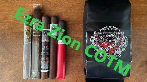 Ezra Zion Cigar and coffee of the Month Club August '22