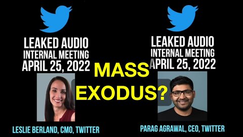 Twitter Leaked Meeting! | Mass Exodus and the Return of Trump?