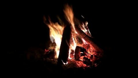 Fire // Bonfire // Wood crackle