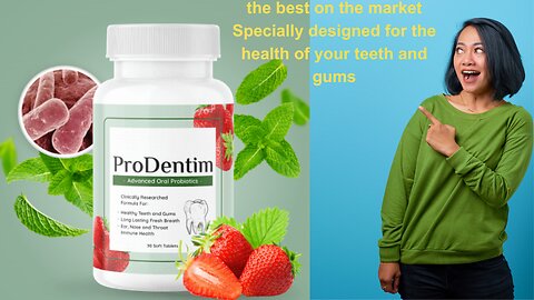 "Revolutionize Your Oral Health with ProDentim: The Candy That Fixes Your Smile!"