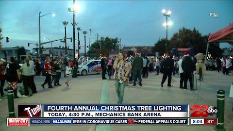 Fourth Annual Christmas Tree Lighting ceremony