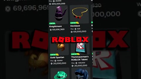 🦹⭐ Roblox MAKES YOU ADMIN If You Have THIS ITEM!... #roblox #shorts