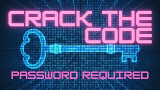 Crack the Code: Password Required to Access his Gates