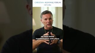 Finding God in Prison - Michael Franzese, Jordan Peterson - Christian Response Forum #shorts