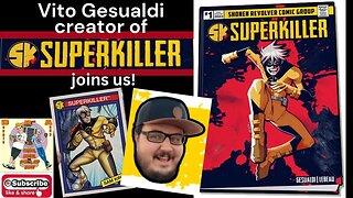 Vito Gesualdi, Comedian and Creator of SUPERKILLER joins the show! Join Dennis and Andy!