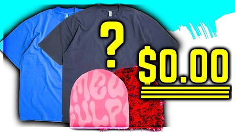 How To Start A Clothing Brand For FREE | No Money 0 Dollars