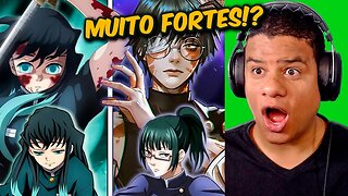 REAGINDO a 10 PERSONAGENS QUE PARECEM FRACOS, MAS SÃO SUPER FORTES NOS ANIMES Pt 5 | React Anime Pro