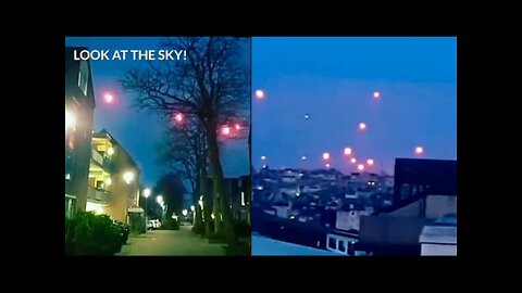 UFOs Holland and Turkey. March/May 2022. The same type of lights_The same type of lights.