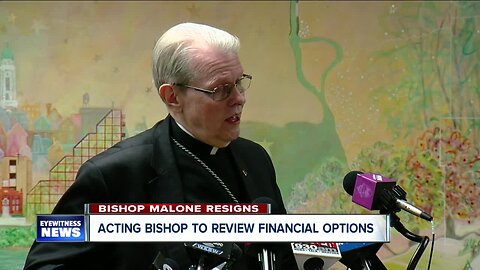 Bishop Scharfenberger arrives under threat of bankruptcy