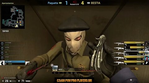 CSGO POV BESTIA deco (30/17) vs Paquetá (Inferno) @ Pinnacle Cup Brasil 1