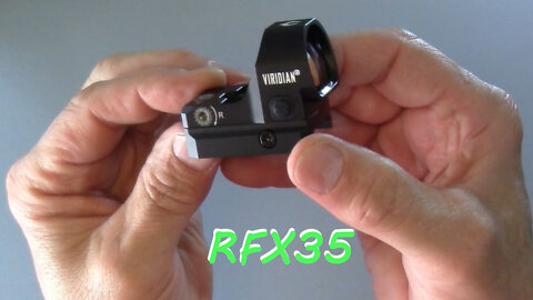 Viridian RFX35 - The Green Dot Advantage