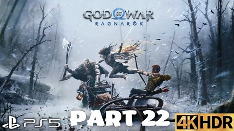 Song of the Sands | God of War: Ragnarök Walkthrough Story Gameplay Part 22 | PS5, PS4 | 4K HDR