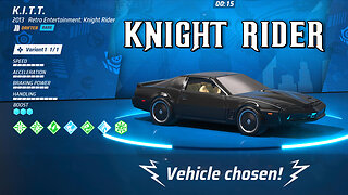 Hot Wheels Unleashed 2: Turbocharged | K.I.T.T. – Knight Rider, 3 Track Comp - Online Crossplay MP