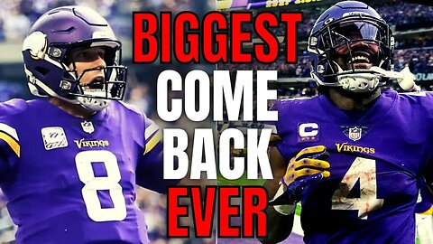 Vikings SHOCK The NFL With Biggest Comeback In HISTORY! | Erase 33-0 Colts Lead To Win In Overtime!