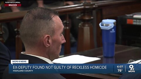 Ex-Ohio deputy found not guilty of reckless homicide