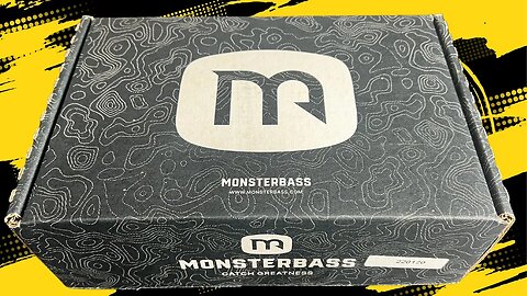 MonsterBass Mystery Tackle box Platinum Series