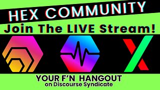 Hexican Community Open Invite - Join the Livestream - F'N Hangout on Discourse Syndicate
