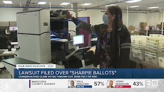 Lawsuit filed over 'Sharpie' ballots