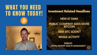 DAIM & Bitcoin: What's Ahead?
