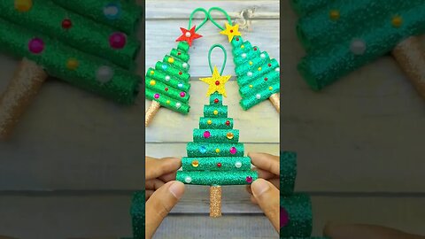 Super Easy Christmas Tree Making Ideas 🌲 Christmas Trre Ornaments #christmastree #christmasdecor