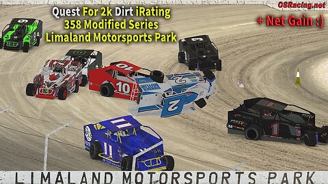 Quest for 2k iRating in the Offical 358 Modified Division - iRacing Dirt