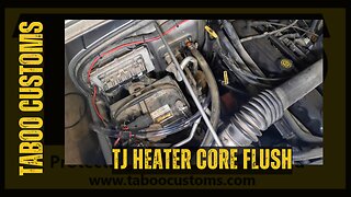 Jeep TJ Wrangler - No Heat Troubleshooting - Heater Core Flush