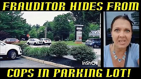 Frauditor Refuses to Show Cops ID & Worries They Will Find Her Car!