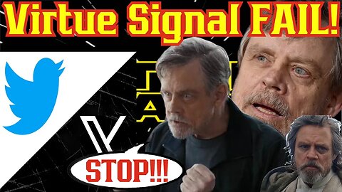 Star Wars Mark Hamill Admits DEFEAT After Virtue Signal FAIL! Campaign Ignored by Fans