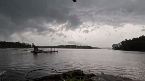 TimeLapsed Storm On Smith Lake #lakelife #weather