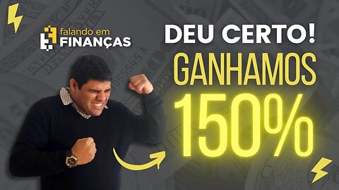 Lucrando mais de 100% com a Compra a Seco