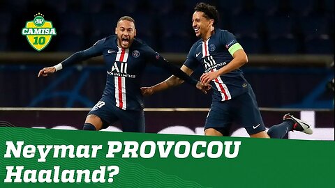 PROVOCOU Haaland? OLHA como Neymar comemorou gol em PSG x Borussia Dortmund!