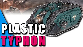 Plastic Typhon heavy siege tank confirmed! Horus Heresy Thursday
