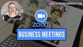 249 Zoom Business Meetings in English