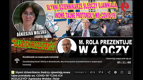 Słynni dziennikarze śledczy ujawniają nowe tajne protokoły ws. COVID-19! "CZAS ICH ROZLICZYĆ!"