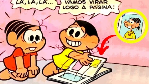 A MÔNICA DESCOBRE O PASSADO DA SUA FAMÍLIA - QUADRINHOS DA TURMA DA MÔNICA