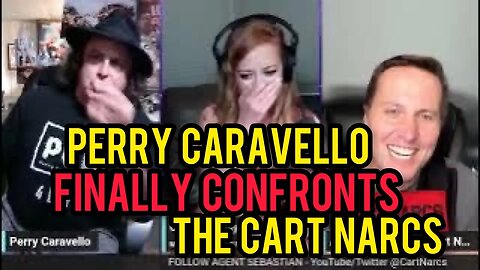 CHAOS! Perry Caravello FINALLY Confronts The Cart Narcs' Agent Sebastian on Chrissie Mayr Podcast