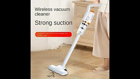 "Handheld Wireless Vacuum Cleaner: Home and Car Cleaning Companion!"