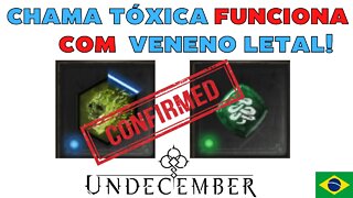 Aumente o DPS da Build de Chama Toxica com Veneno Letal #undecember