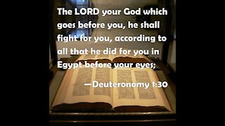 Deuteronomy 1.26-36 'The Burden of Inadequacy' -- Dedicated2Jesus Daily Devotional Audio