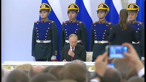 Treaties on accession of new Russian regions signed. Putin signs agreements in the St. George's Hall