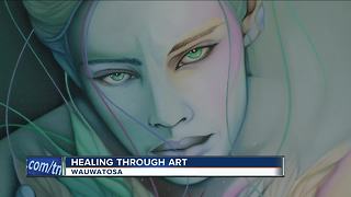 'Life-changing experience': Art therapy classes help cancer patients heal